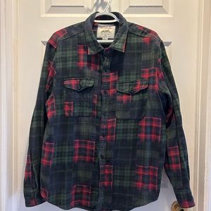 American Eagle Cabin Flannel Shirt